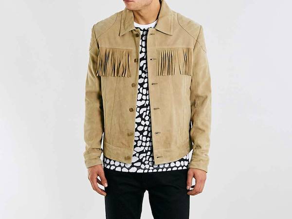 Nick Grimshaw Sand Fringe Jacket