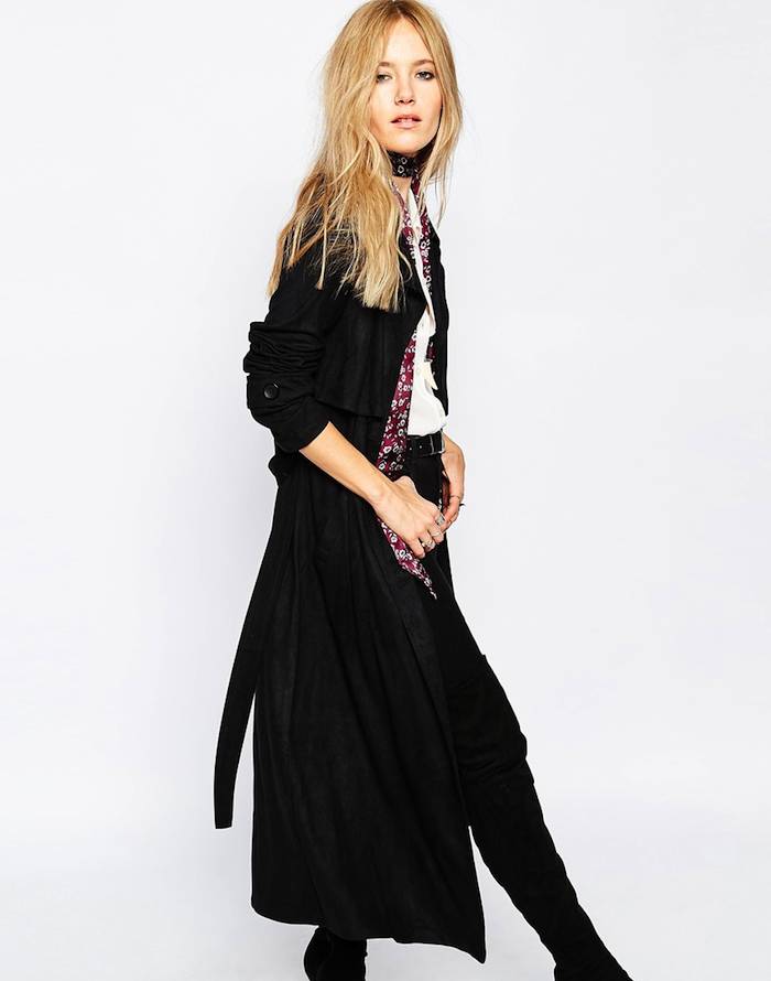 Open Trench Coat