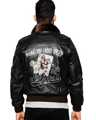 Schott Leather Flight Jacket