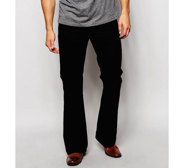 ASOS Black Flare Jeans