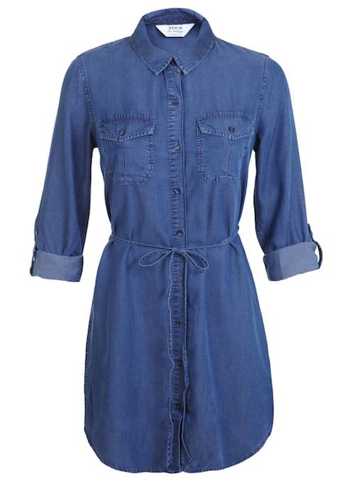 Miss Selfridge Denim Shirt Dress