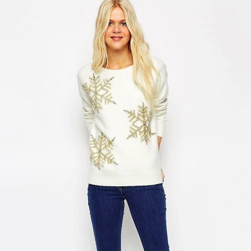 ASOS Snowflake Christmas Jumper