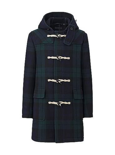 Uniqlo Check Duffle Coat