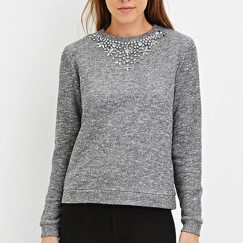 Forever 21 Embellished Jumper