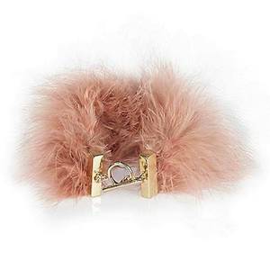 River Island Pink Fluffy Bracelet