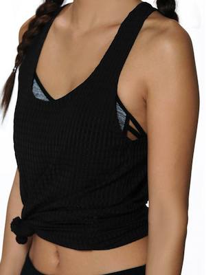 BoohooFit Alicia Dance Window Knit Vest