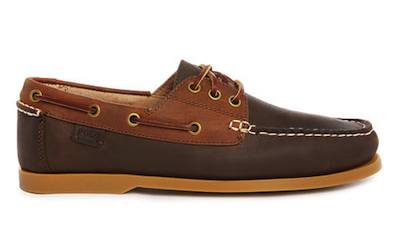 Polo Ralph Lauren Brown Leather Boat Shoes