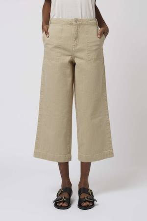 MOTO Camel Denim Culottes