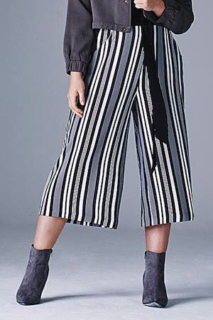 Simply Be Wide-Leg Print Culottes