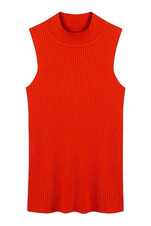 Simply Be Sleeveless Rib Top