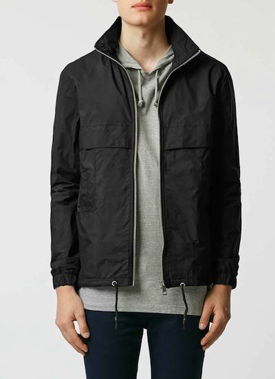 Topman Black Performance Jacke