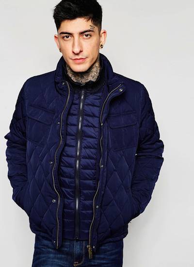 Scotch & Soda Light Padded Quilted Jacket