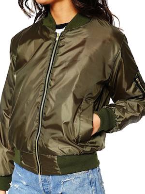 Reclaimed Vintage Retro Ma1 Bomber Jacket