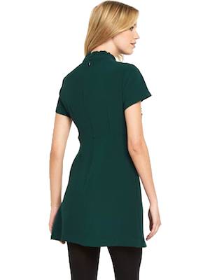 V By Very High Neck Ruffle Tea Dress