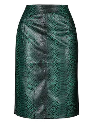 Topshop Python Pencil Skirt