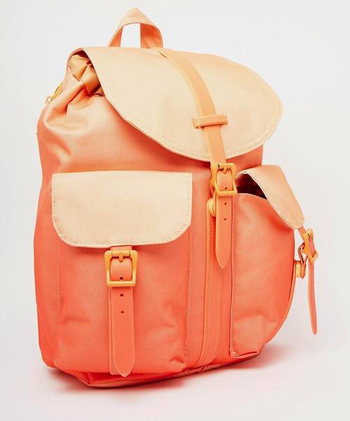 Herschel Supply Co Dawson Backpack in Orange Ombre
