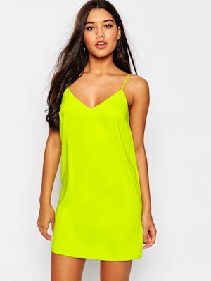 Lime Green ASOS Cami Dress