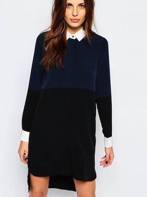 Vero Moda Contrast Shirt Dress