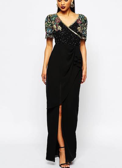 Virgos Lounge Ariann Embellished Maxi Dress