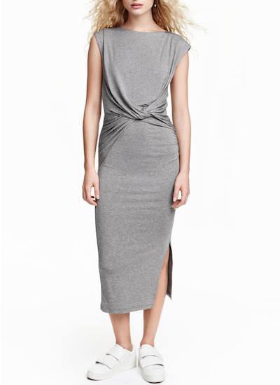 H&M Long Wrap Maxi Dress