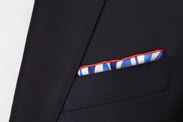 Flat Pocket Square Fold