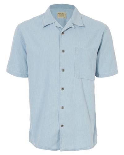 Nudie Jeans Denim Bowling Shirt