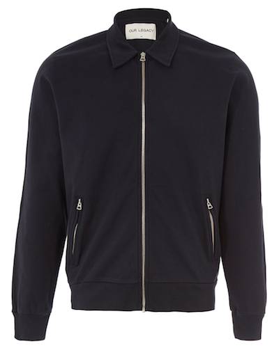 Our Legacy Navy Heavy Blouson Jacket