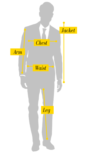 Men's Suit Measurements