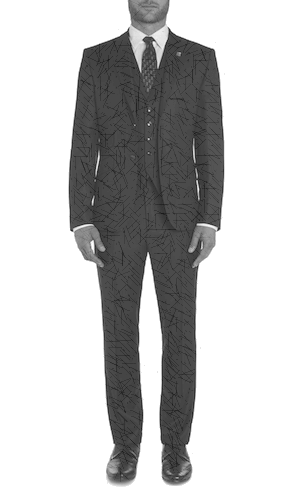 Slim Fit Men's Suit