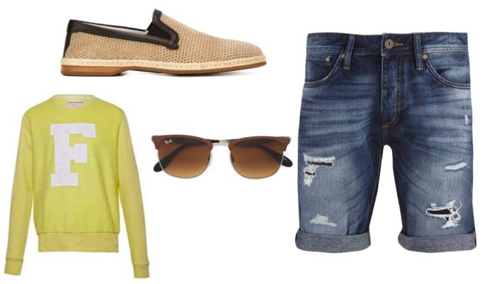 Men's Vintage Pastels Festival Outfit