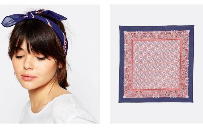 ASOS Blue Bandana for Women