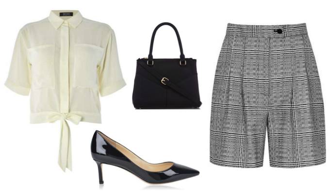 Tailored Crop Top Outfit