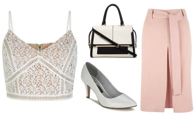 Sultry Crop Top Outfit