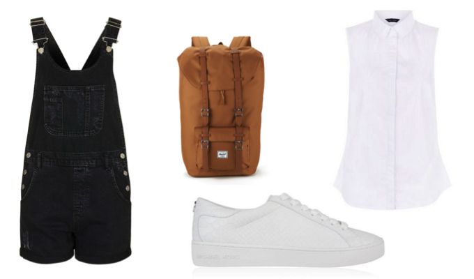 Women's Dungarees Smart Casual Outfit