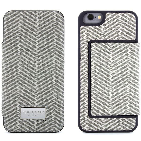 Ted Baker Grey Airies textured iPhone Case