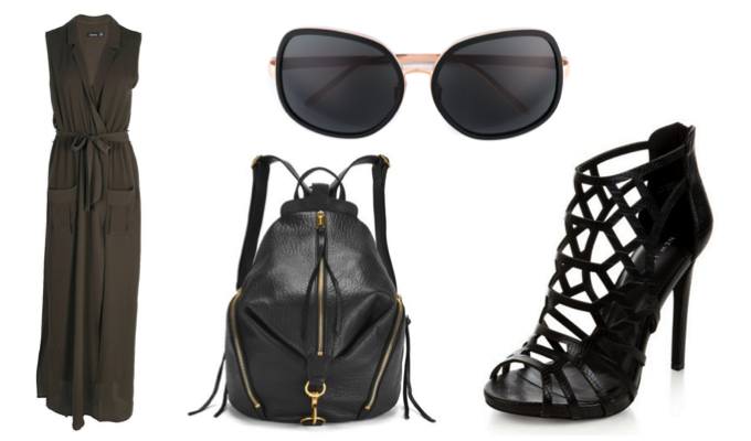 Maxi Shirt Dress Outfit Idea