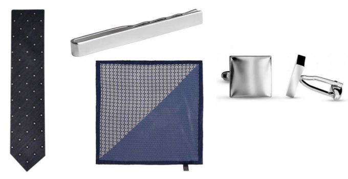 Suit accessories to dress like David Beckham