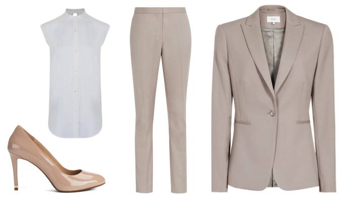 Women's Trouser Suit Inteview Outfit Idea