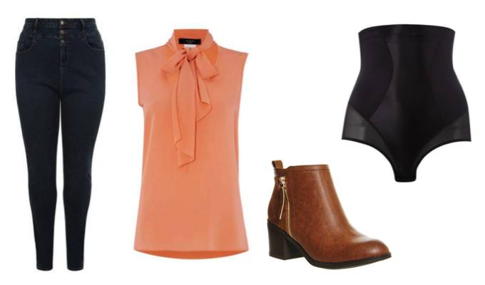 Women's Shapewear Outfit Idea