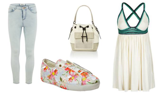 Women's Tunic Top Outfit Idea