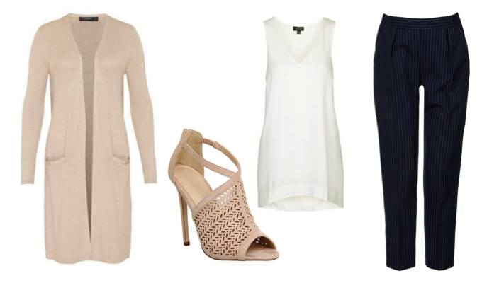 Women's Long Cardigan Outfit Idea