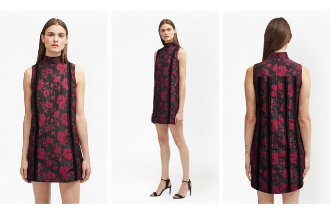 French Connect Betty Brocade Tunic Dress