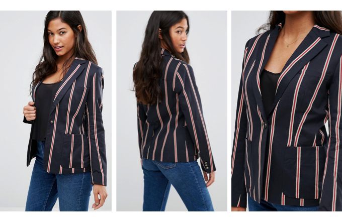 Women's French Connection Freddie Stripe Blazer