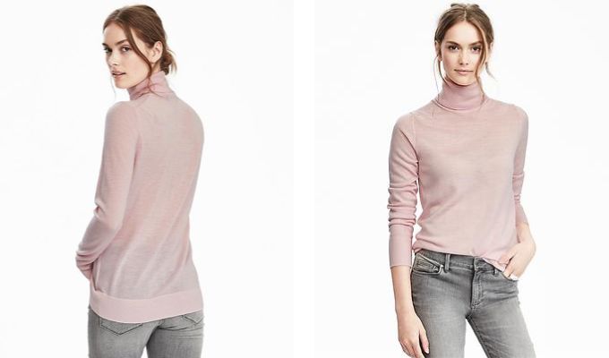 Banana Republic Merino Wool Turtleneck