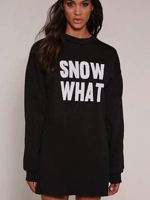 Pretty Little Thing Christmas Jumper Dress