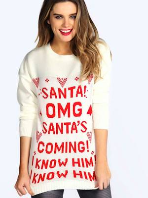 Boohoo Christmas Jumper