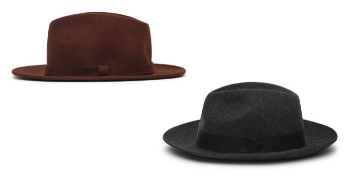 Men's Winter Wool Fedora Hats