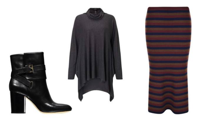 Women's Oversized Knitwear Winter Outfit Idea