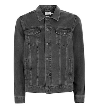 Men's Black Denim Jacket
