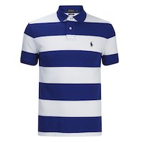 Men's Striped Ralph Lauren Polo Shirt